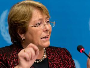 Michelle Bachelet United Nations' human rights chief (Twitter)
