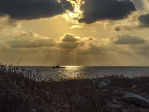 Israeli navy boat patrolling (Shutterstock/File Photo)