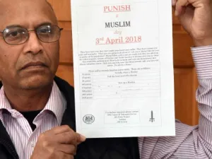 Punish a Muslim Day' letter writer David Parnham pleads guilty (Twitter)
