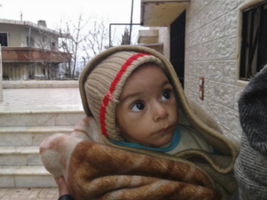 Over 40,000 people are facing starvation in Madaya, Syria. (Twitter)