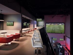 Marriott AUH Velocity Upstairs.