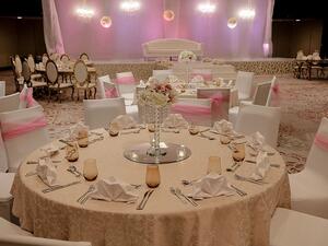 Marriott AUH Wedding Grand Ballroom Details.
