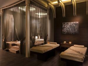 Massage room at Rixos Bab Al Bahr.