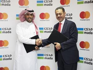 Ziad Al Yousef, General Director of Payment Systems Department at the Saudi Arabian and Khalid Elgibali, Division President, Middle East and North Africa, Mastercard