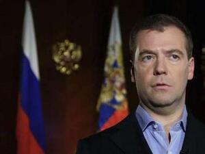 رئيس الوزراء الروسي ديمتري ميدفيديف