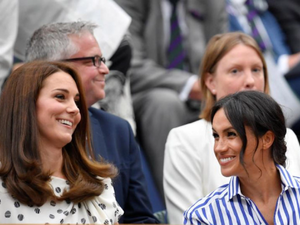 صور كيت ميدلتون وميغان ماركل في بطولة ويمبلدون
