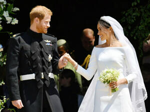 The 36-year-old former actress - who was known as Meghan Markle before her wedding - tied the knot with Prince Harry last month (Source: BEN BIRCHALL / POOL / AFP)