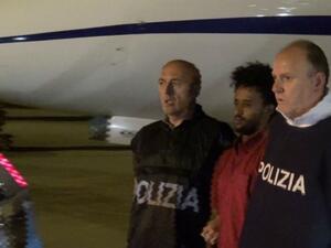 Mered Medhanie was extradited to Italy from Sudan. (AFP/Handout Photo)