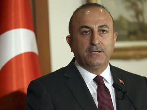 Turkish Foreign Minister Mevlut Cavusoglu. (AFP PHOTO)