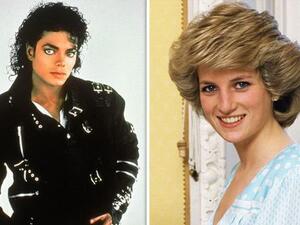 مايكل جاكسون والأميرة ديانا