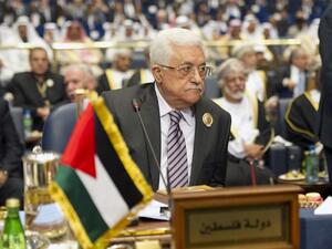 Palestinian leader Mahmoud Abbas attends the 25th Arab League summit. (AFP/ File)