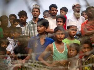 700,000 Rohingya to flee to neighbouring Bangladesh after a military led campaign; Western State sealed off.(AFP/ File Photo)