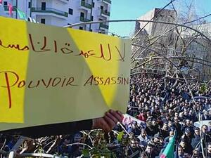 Algerians hit streets in several provinces to reject the candidacy of President Abdelaziz Bouteflika for the upcoming presidential elections. (Twitter)