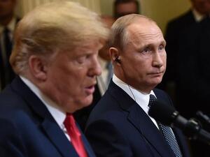 Trump and Putin in Helsinki. (AFP/ File Photo)