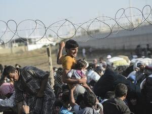 Who wants to go to Turkey?' said a Syrian who hired smugglers (AFP)