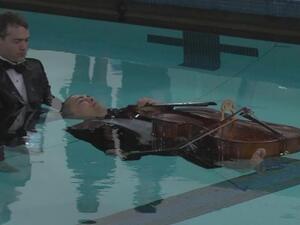 A Wisconsin university is preparing to stage a musical performance in a unique venue like underwater. (Video Screenshot)