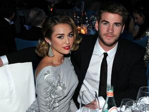 مايلي سايرس وحبيبها ليام هيمسورث