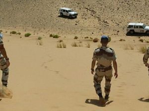 عناصر من القوات الأممية في الصحراء الغربية