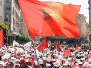 مئات الآلاف يتظاهرون في العاصمة المغربية احتجاجا على تصريحات بان كي مون