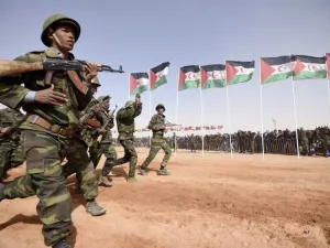 مقاتلون من حركة البوليساريو الانفصالية