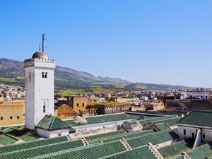 Roof of the University of al-Qarawiyyin in Fez, Morocco, which is the oldest continually operating university in the world. (Shutterstock)