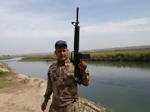 "The bodies had gunshot wounds," Rapid Response Forces officer, lieutenant Karim al-Nuaimi. (AFP) 