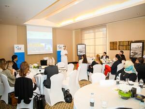 During the LinkedIn Breakfast.