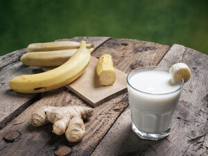 الزنجبيل له خصائص طبّية قويّة والموز غني بالبوتاسيوم
