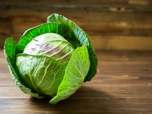 يعتبر الكرنب أحد الأطعمة القليلة التي تحتوي على الحمض الدهني أوميغا ٣

