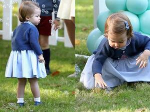 أجمل صور الطفلة الملاك الأميرة شارلوت بمناسبة عيد الثاني

