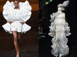 أغرب الإطلالات التى يمكن أن تراها خلال أسبوع الموضة بباريس للكوتور