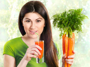 يعدّ عصير الجزر من المشروبات المهمّة في عمليّة تسريع الدورة الشهريّة