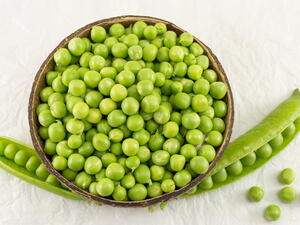 تساعد البازيلاء في فقدان الوزن
