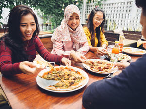 تجنبي المواد الدهنية والمقالي