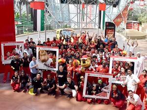 National Rollercoaster Day at Ferrari World Abu Dhab