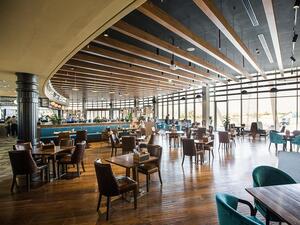New Jebel Ali Club family dining section