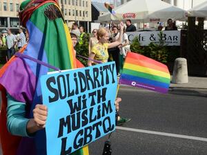 In Muslim circles, LGBT people constantly need to explain to family members skeptical about Western ideals that their gender or sexual identity will not compromise their cultural values, he said. (AFP/Janek Skarzynski)