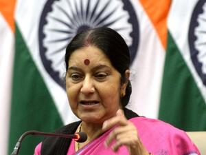 External Affairs Minister Sushma Swaraj appealed to the over three million-strong expatriate Indian population in the Gulf kingdom. (AFP/File)