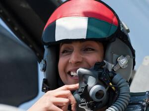 UAE pilot Major Mariam Al Mansouri led a strike against Daesh in Syria in October 2014.