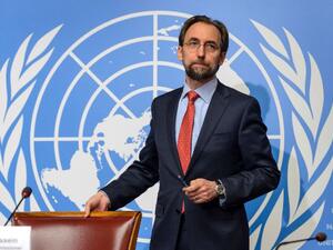 United Nations Human Rights chief Zeid Ra'ad Al-Hussein. (AFP/File)