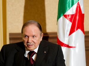 Algerian President Abdelaziz Bouteflika on June 15, 2015 in Algiers. (AFP/File) Algerian President Abdelaziz Bouteflika on June 15, 2015 in Algiers. (AFP/File)