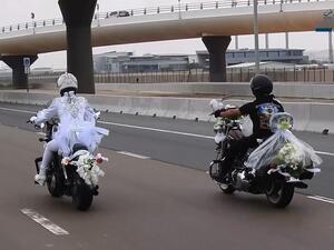 A screenshot of the video posted on Youtube by AmmanAlyoum on the wedding of Nadia Hussein and Emirati Salem Al Muraikhi. (YouTube)