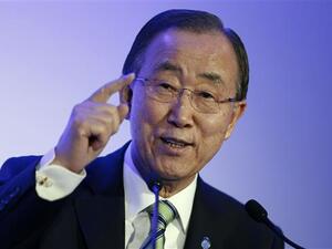 United Nations Secretary General Ban Ki-moon. (AFP/File)