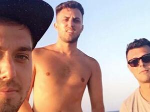 Apparently not the sharpest knives in the drawer, these party lads still managed to make it to Syria and back again, alive. (Courtesy photo)