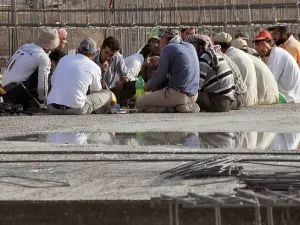 There are 19 professions closed to guest labour, while regarding jobs open for these workers, there are set quotas for foreign labour, including 40 per cent in gas stations. (AFP/File)