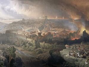 The Siege and Destruction of Jerusalem, by David Roberts, 1850. (Wikipedia/ Creative Commons)