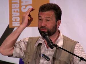 Dr. Amjad Qourshah speaks at the MAS Chicago Annual Community Dinner. (YouTube)