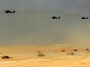 The raids, among the most extensive carried out by the Egyptian military in its ongoing campaign against militants in the restive peninsula, followed the gunning down of Brigadier General Adel Ragaei. (AFP/File)