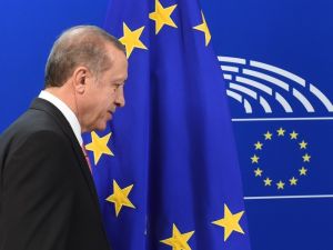 Turkey applied to join the union in 1987 and negotiations began in 2005. As part of a deal agreed last year to stem the tide of refugees to Europe, Turkey was promised a relaxation of travel restrictions for its nationals and an acceleration of its membership application. (AFP/File)