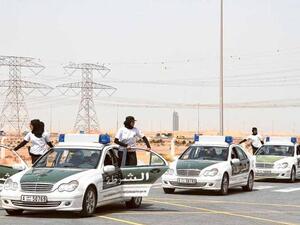 The officers are trained to be ready for anything that might jeopardise the security of a person or event. (Dubai police)